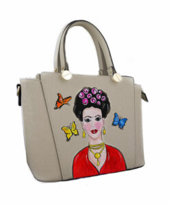 Borsa dipinta a mano - Mi Amor! Frida Kahlo