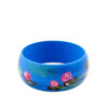 Bracciale dipinto a mano – Le ninfee di Monet