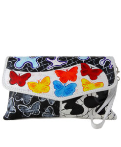 Borsa dipinta a mano - Butterfly