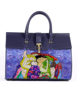 Borsa dipinta a mano - La vergine di Klimt