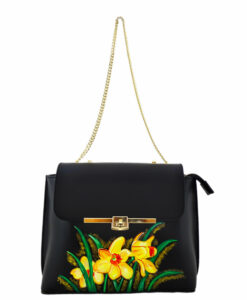 Borsa dipinta a mano – Le chic narcisse