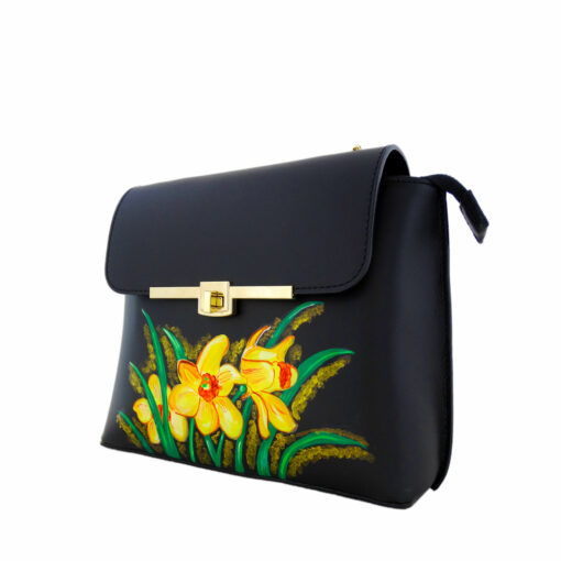 Borsa dipinta a mano – Le chic narcisse