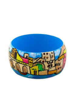 Bracciale dipinto a mano – I love Procida