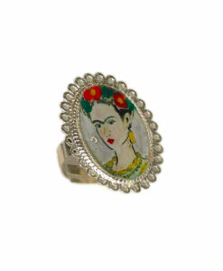 Anello dipinto a mano – Passione per Frida color