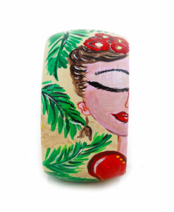 Bracciale dipinto a mano – I Love Frida Kahlo