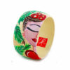 Bracciale dipinto a mano – I Love Frida Kahlo