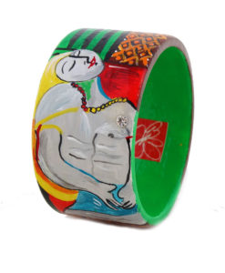 Bracciale dipinto a mano – Il sogno di Picasso