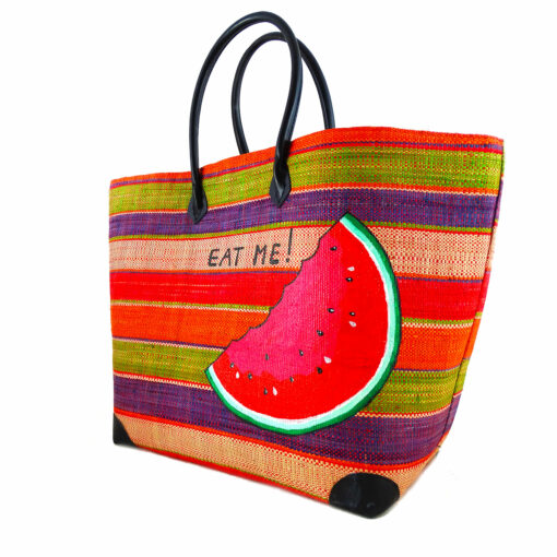 Borsa dipinta a mano – Eat Me!