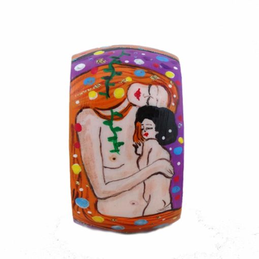 Bracciale dipinto a mano – Madre e figlio di Klimt