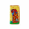 Portafoglio dipinto a mano – L’ abbraccio di Klimt