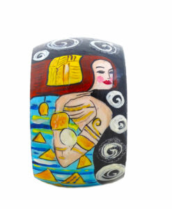 Bracciale dipinto a mano –  L’ attesa (Expectation) di Klimt