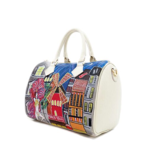 Borsa dipinta a mano – Moulin Rouge
